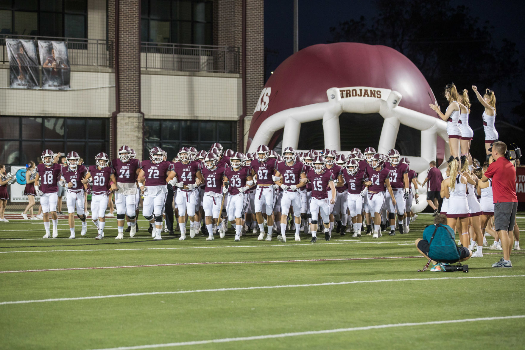 No. 4 Class 6AI: Jenks Trojans (1-3)